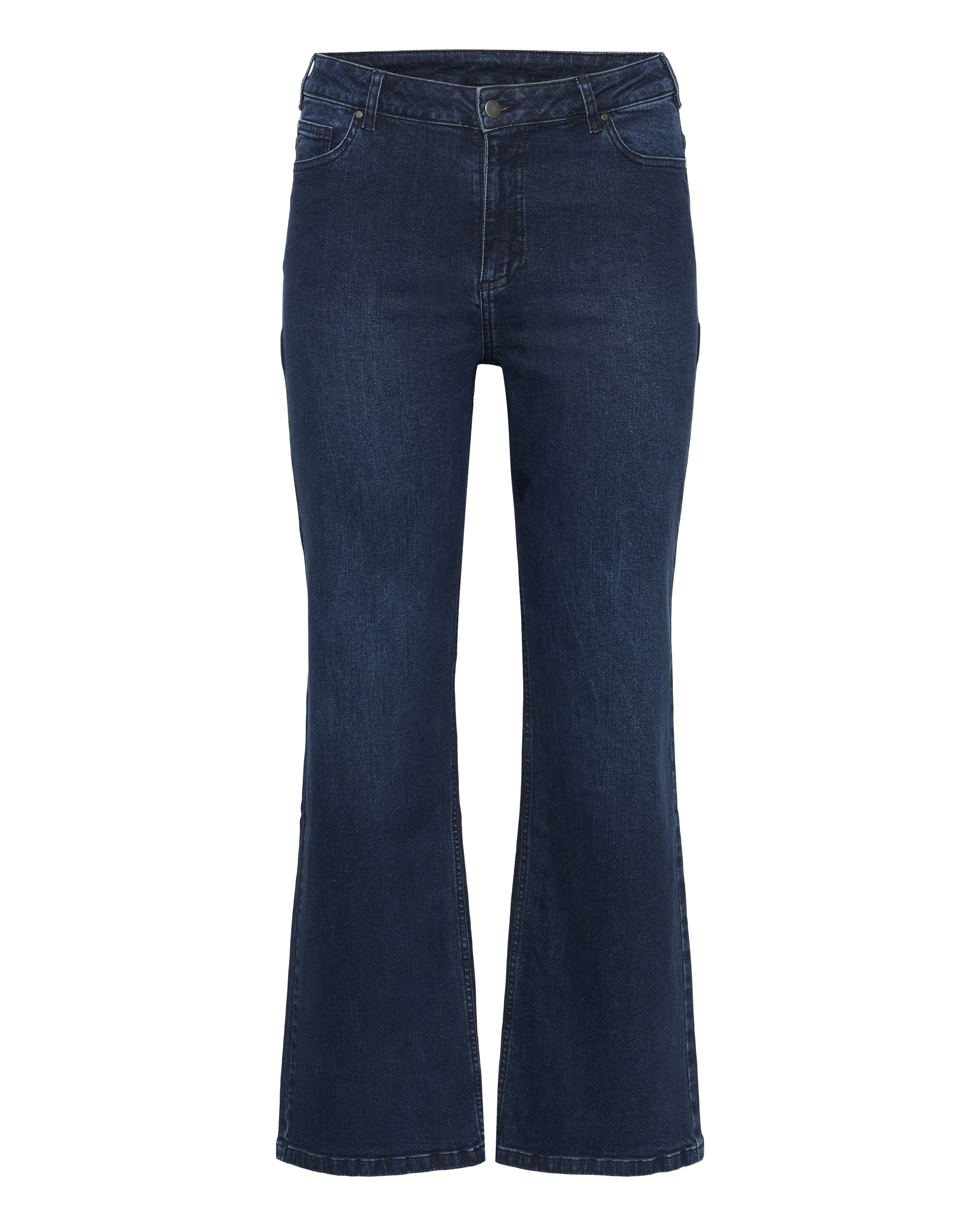 KAFFE CURVE Джинсы-клеш 'KCFlora' в темно-синем цвете
KAFFE CURVE Джинсы-клеш 'KCFlora' в темно-синем цвете