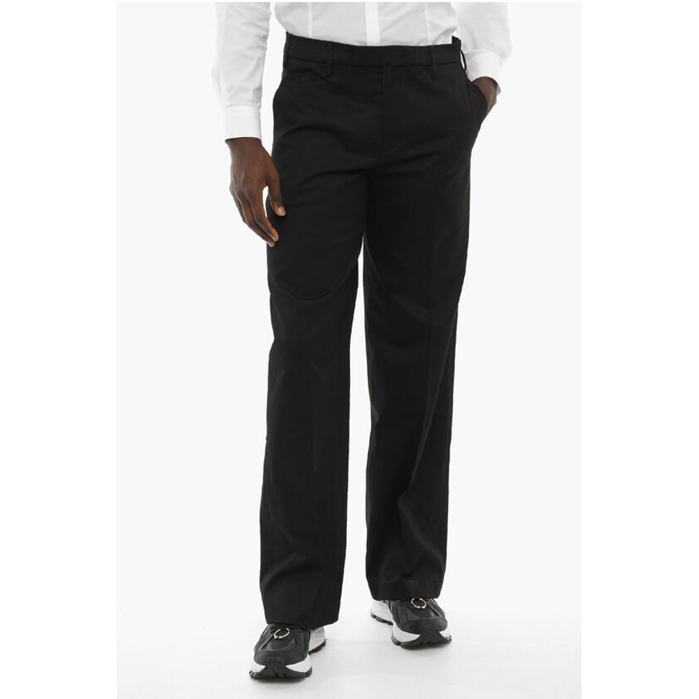 Широкие брюки из хлопчатобумажной ткани стретч-труба Neil Barrett, Black
Широкие брюки из хлопчатобумажной ткани стретч-труба Neil Barrett, Black