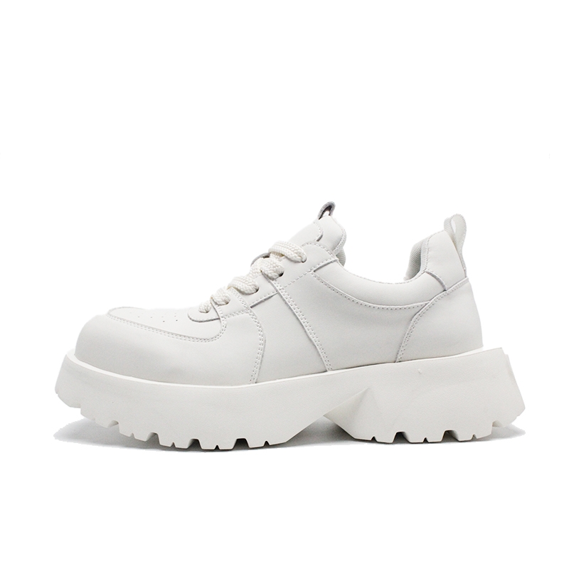 CHAOSHU Мужские низкие скейтерские кеды белые, цвет White
CHAOSHU Мужские низкие скейтерские кеды белые, цвет White