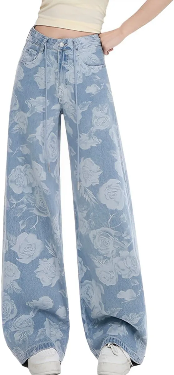 Джинсы женские прямые с высокой посадкой и цветочным принтом Y2K kakarin choyx
Джинсы женские прямые с высокой посадкой и цветочным принтом Y2K kakarin choyx