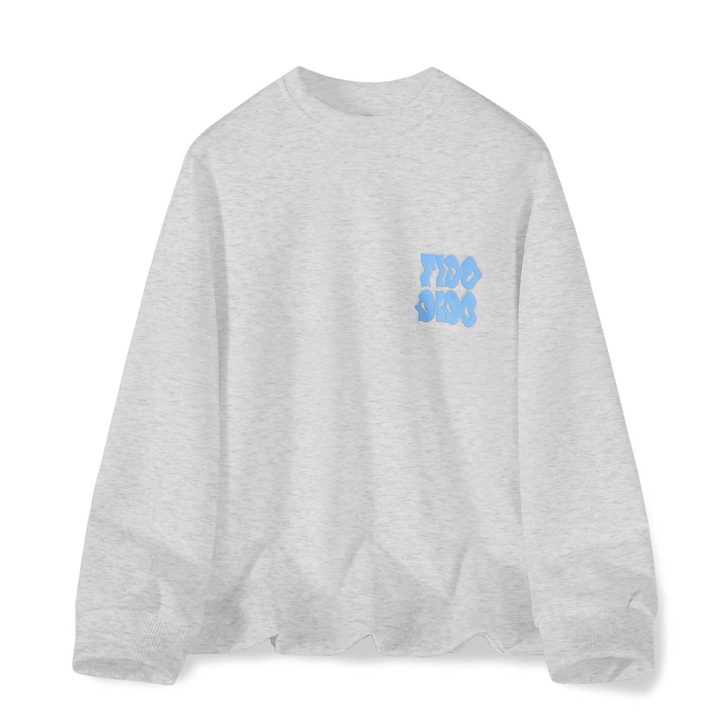 Унисекс свитшот FIDO DIDO, бело-серый
Унисекс свитшот FIDO DIDO, бело-серый