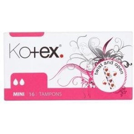 Тампоны Kotex - мини, 16 шт.
Тампоны Kotex - мини, 16 шт.