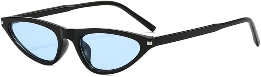 Солнцезащитные очки с защитой UV400 | Маленький размер "кошачий глаз" | Цветные линзы | Для женщин и мужчин | Для занятий спортом на открытом воздухе и вождения LXLHWN, Black Blue
Солнцезащитные очки с защитой UV400 | Маленький размер "кошачий глаз" | Цветные линзы | Для женщин и мужчин | Для занятий спортом на открытом воздухе и вождения LXLHWN, Black Blue