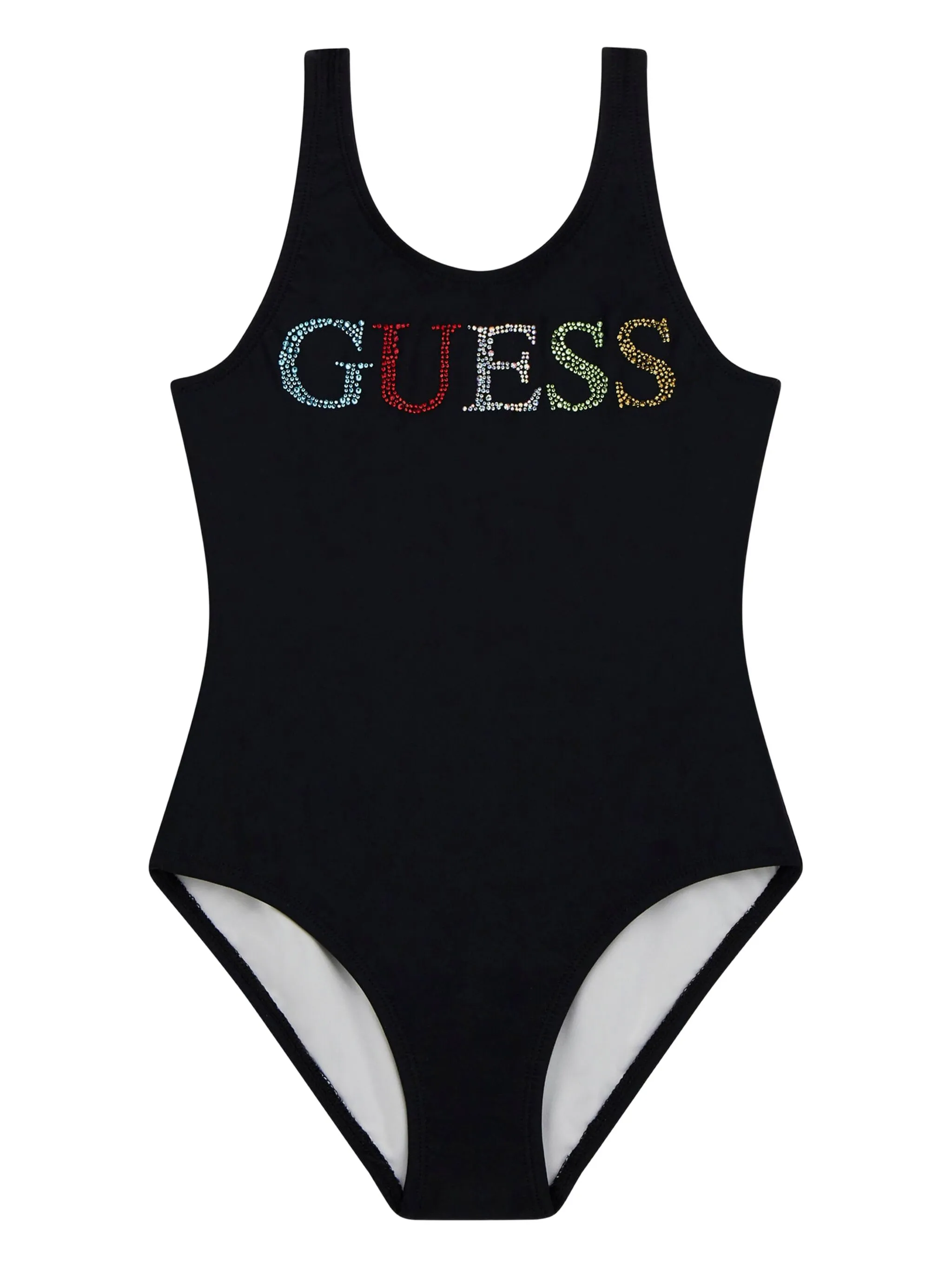 Купальник с заклепками Guess Kids, черный
Купальник с заклепками Guess Kids, черный