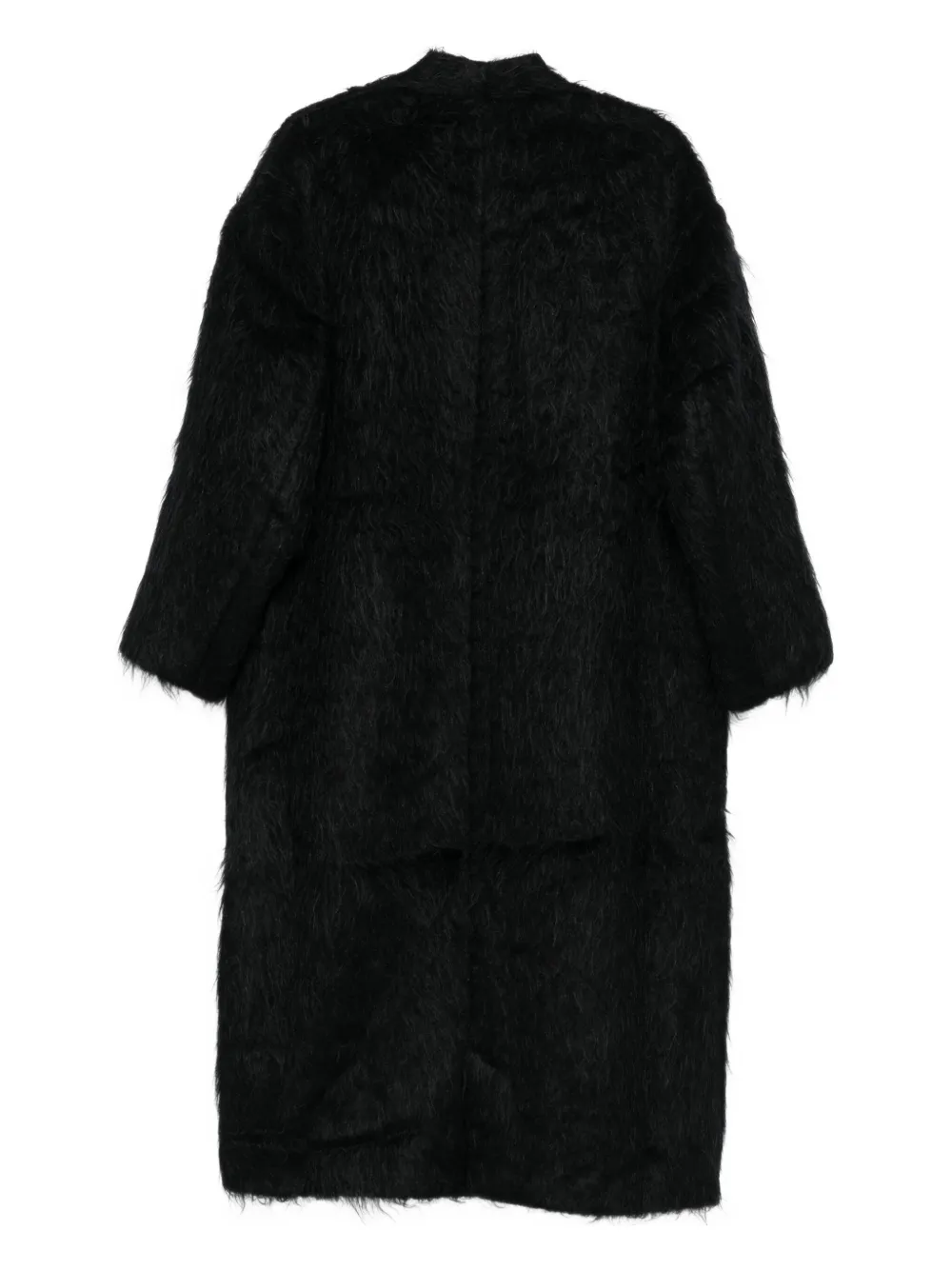 Пальто из смеси шерсти альпаки Isabel Benenato, черный
Пальто из смеси шерсти альпаки Isabel Benenato, черный