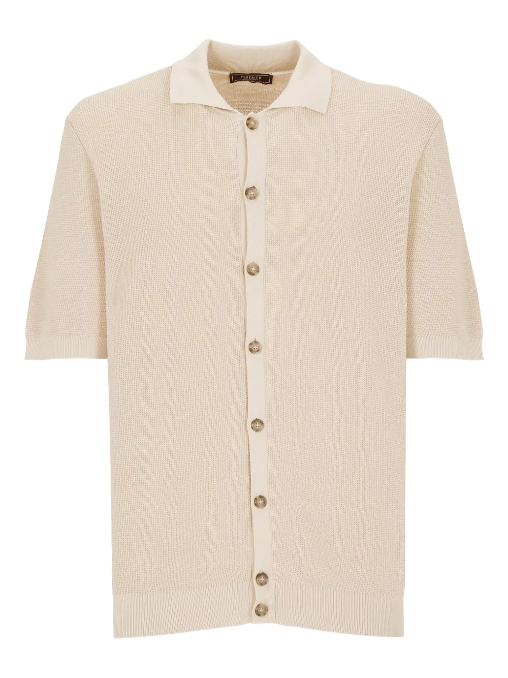 Трикотажная рубашка с короткими рукавами Peserico, нейтральный
Трикотажная рубашка с короткими рукавами Peserico, нейтральный