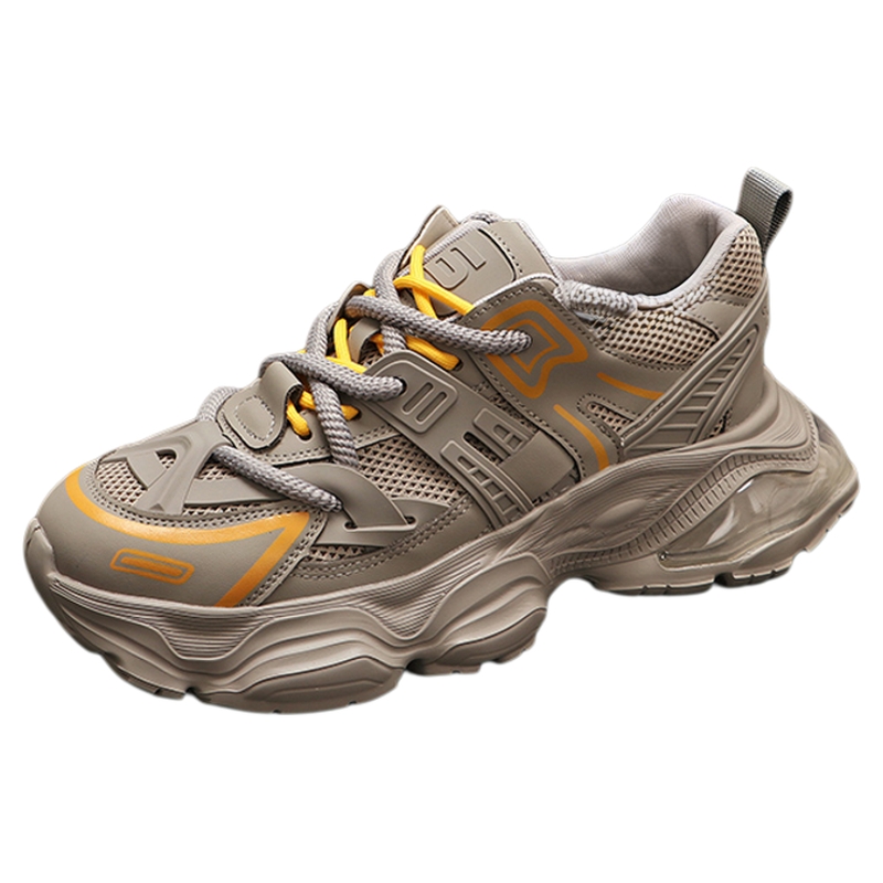 ZUOSAISI Дышащие и легкие массивные кроссовки мужские низкие серые, цвет Gray
ZUOSAISI Дышащие и легкие массивные кроссовки мужские низкие серые, цвет Gray