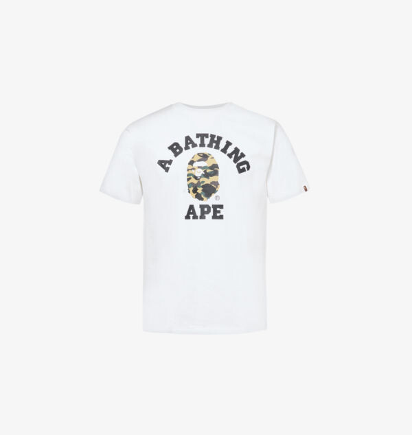 Футболка из хлопка с графическим принтом в стиле колледжа Камо A Bathing Ape, белый
Футболка из хлопка с графическим принтом в стиле колледжа Камо A Bathing Ape, белый