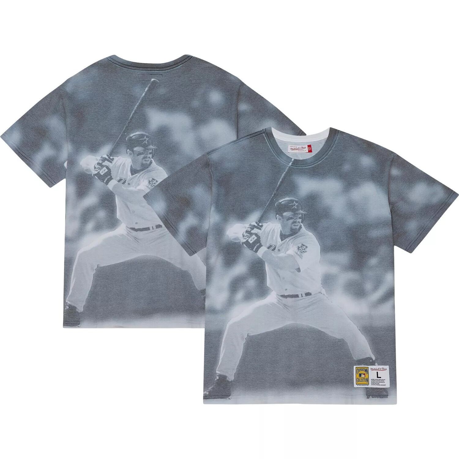 Мужская футболка Mitchell & Ness Jeff Bagwell Houston Astros Cooperstown Collection с сублимированной графикой игрока
Мужская футболка Mitchell & Ness Jeff Bagwell Houston Astros Cooperstown Collection с сублимированной графикой игрока