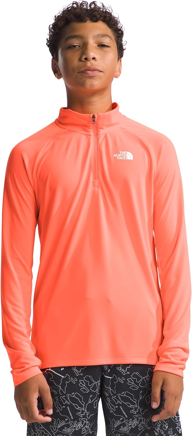 THE NORTH FACE Teen Never Stop ¼ Zip, Vivid Flame
THE NORTH FACE Teen Never Stop ¼ Zip, Vivid Flame