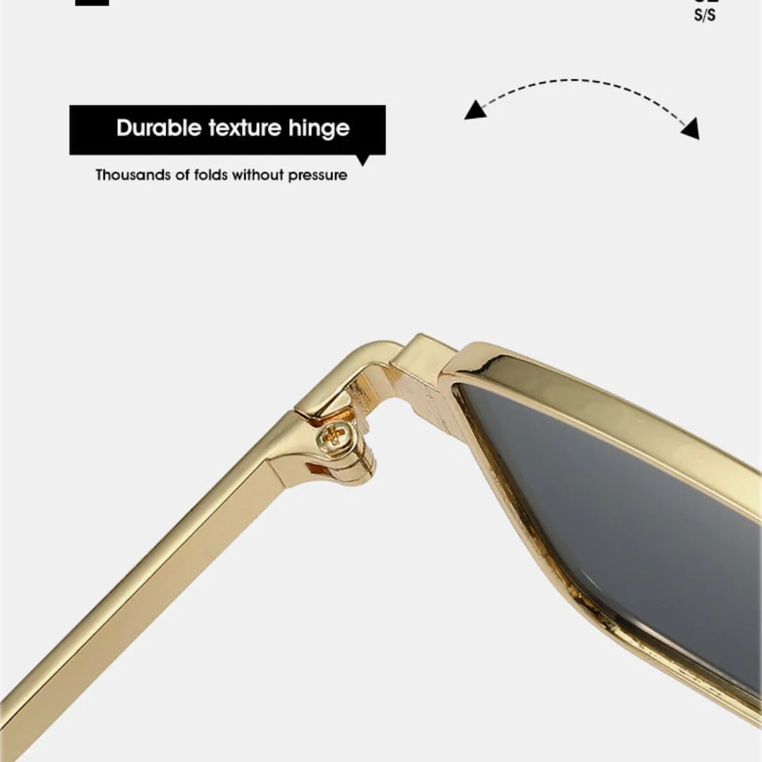 Металлические прямоугольные женские солнцезащитные очки, модные градиентные очки UV400, мужские очки в стиле «синий чай» и панк HHZZYVY, Silver Dark Blue
Металлические прямоугольные женские солнцезащитные очки, модные градиентные очки UV400, мужские очки в стиле «синий чай» и панк HHZZYVY, Silver Dark Blue