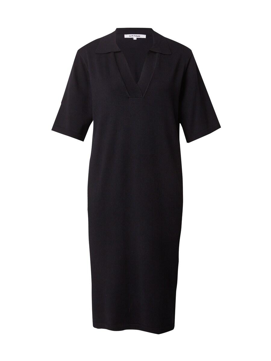 Вязаное платье Soft Rebels Lea, черный
Вязаное платье Soft Rebels Lea, черный