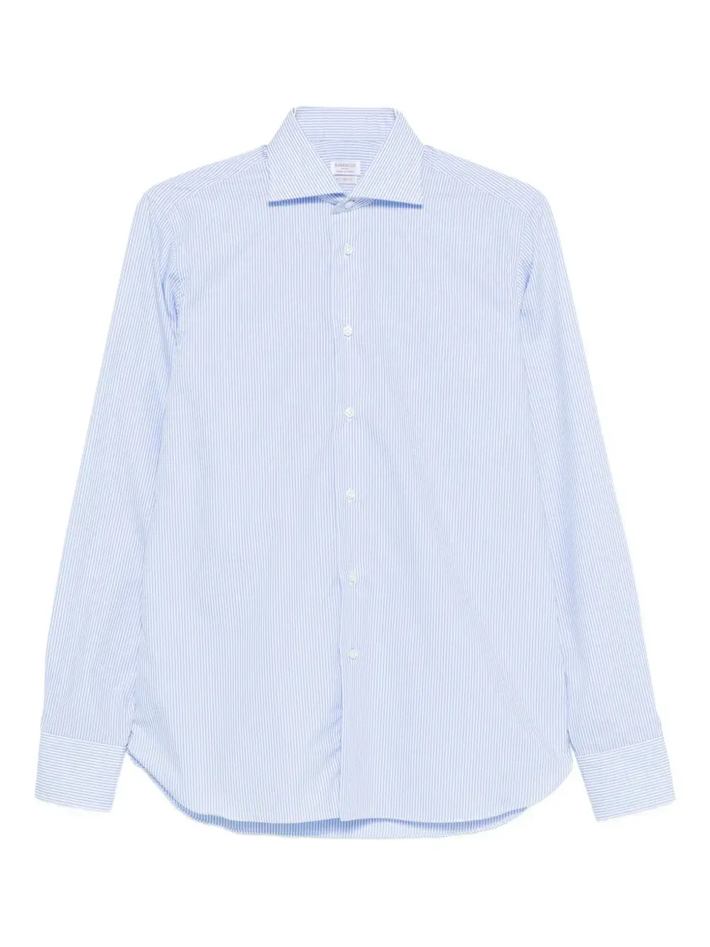 Полосатая хлопковая рубашка Borriello Napoli, синий
Полосатая хлопковая рубашка Borriello Napoli, синий