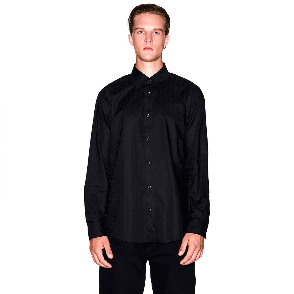 Рубашка с длинным рукавом Armani Exchange XM001587_AF16631, черный
Рубашка с длинным рукавом Armani Exchange XM001587_AF16631, черный