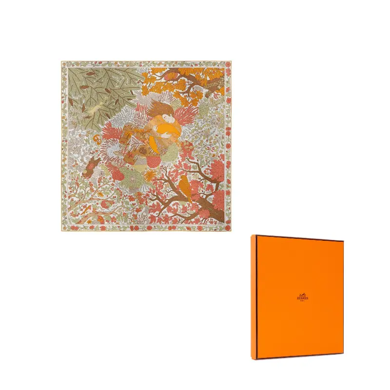 HERMES Шёлковый шарф женский сине-серый, Blue Gray
HERMES Шёлковый шарф женский сине-серый, Blue Gray