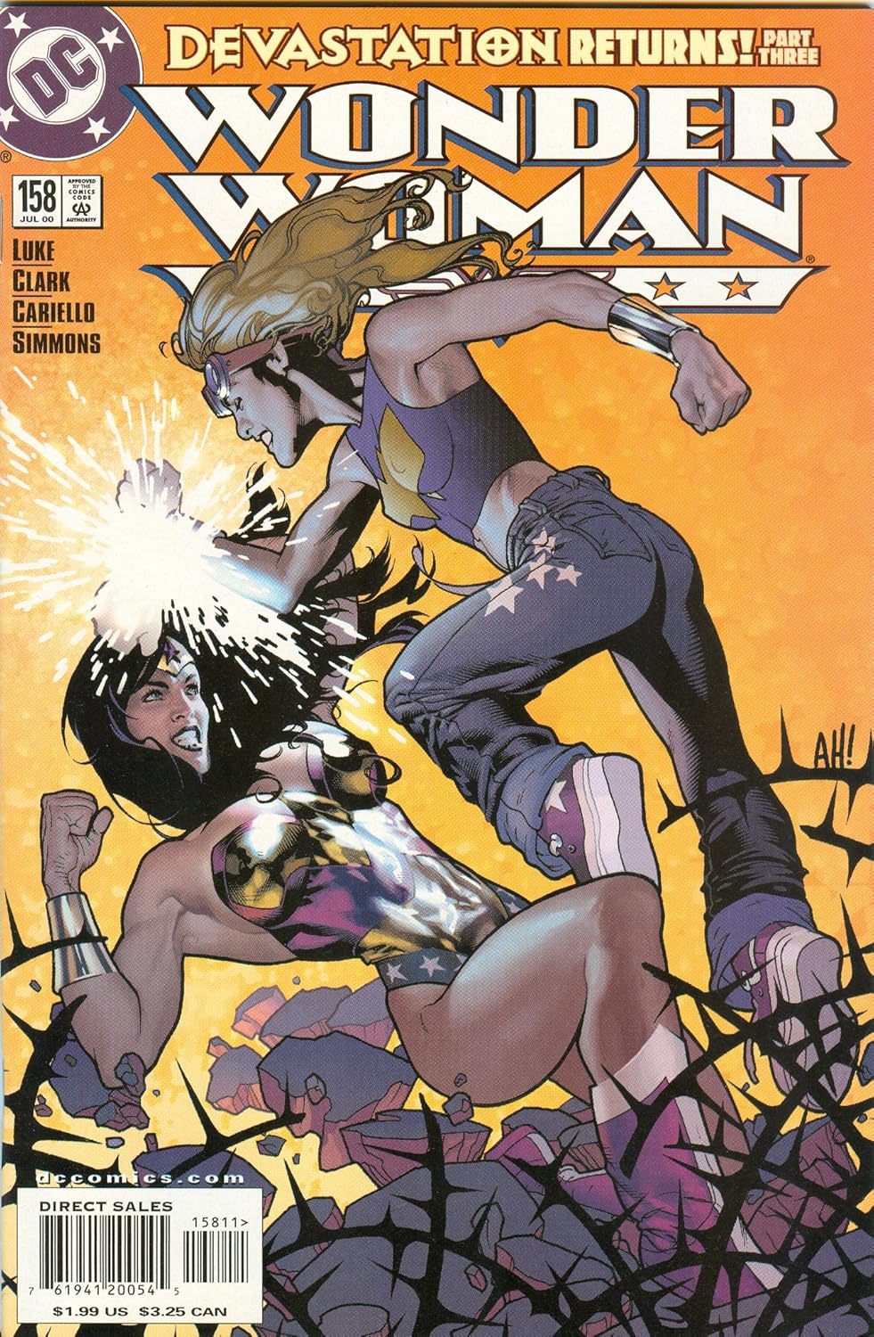 Wonder Woman, No. 158; July 2000 (DC Comics)
Wonder Woman, No. 158; July 2000 (DC Comics)
