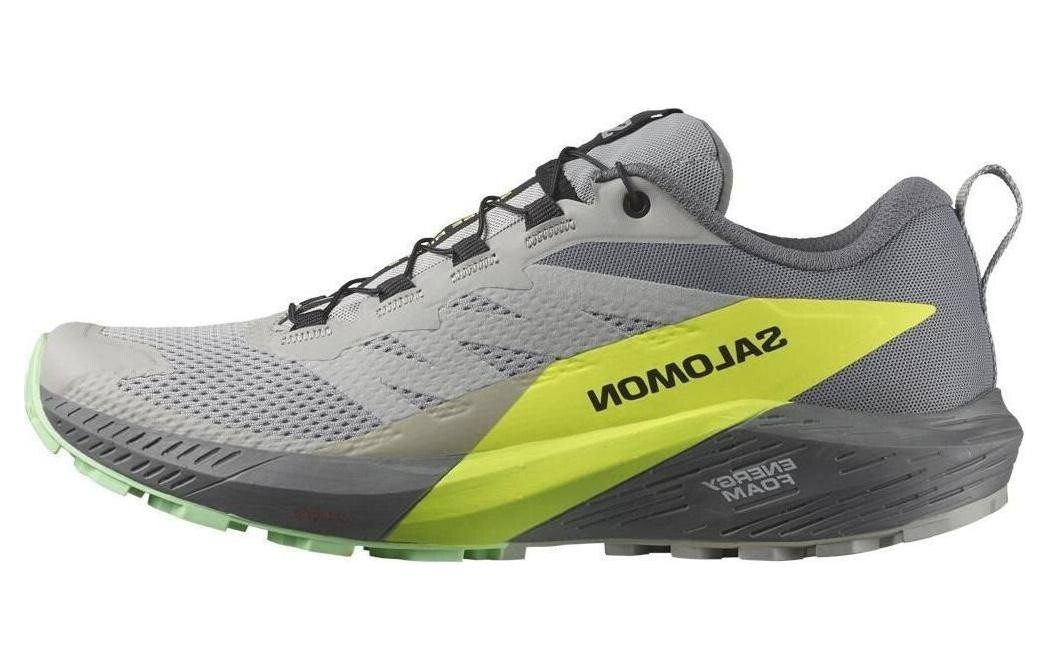 Кроссовки мужские Sense Ride 5 с низким верхом серые/зеленые Salomon
Кроссовки мужские Sense Ride 5 с низким верхом серые/зеленые Salomon