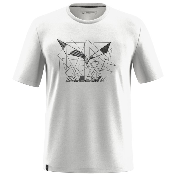 Футболка с геометрическим принтом орла - функциональная футболка Salewa, белый
Футболка с геометрическим принтом орла - функциональная футболка Salewa, белый