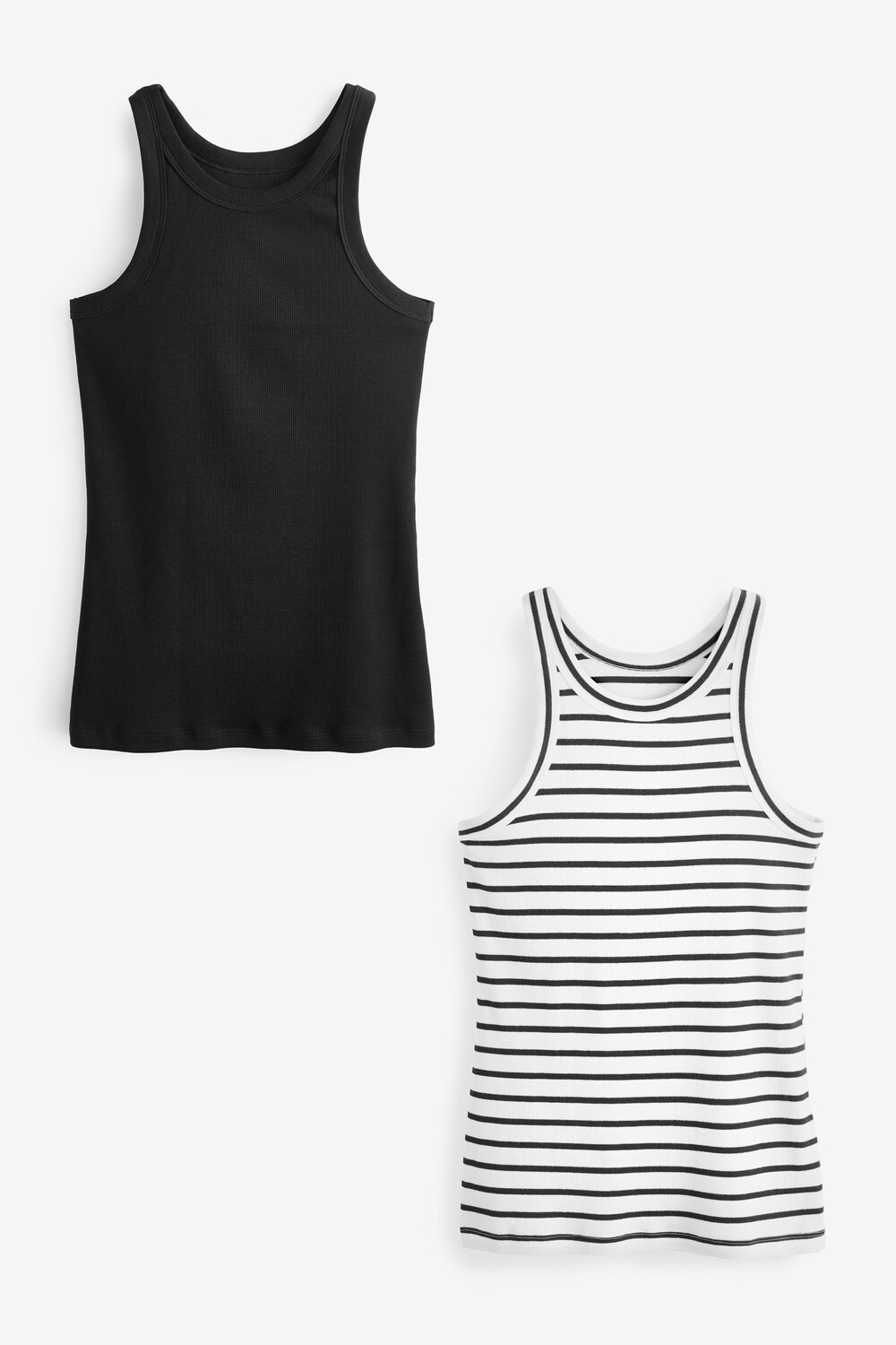 2 рубашки и топы без рукавов в рубчик с воротником-стойкой Next, черный
2 рубашки и топы без рукавов в рубчик с воротником-стойкой Next, черный
