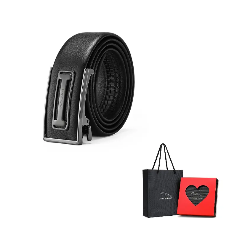 JAGUAR Модный мужской кожаный ремень с автоматической пряжкой, Black
JAGUAR Модный мужской кожаный ремень с автоматической пряжкой, Black