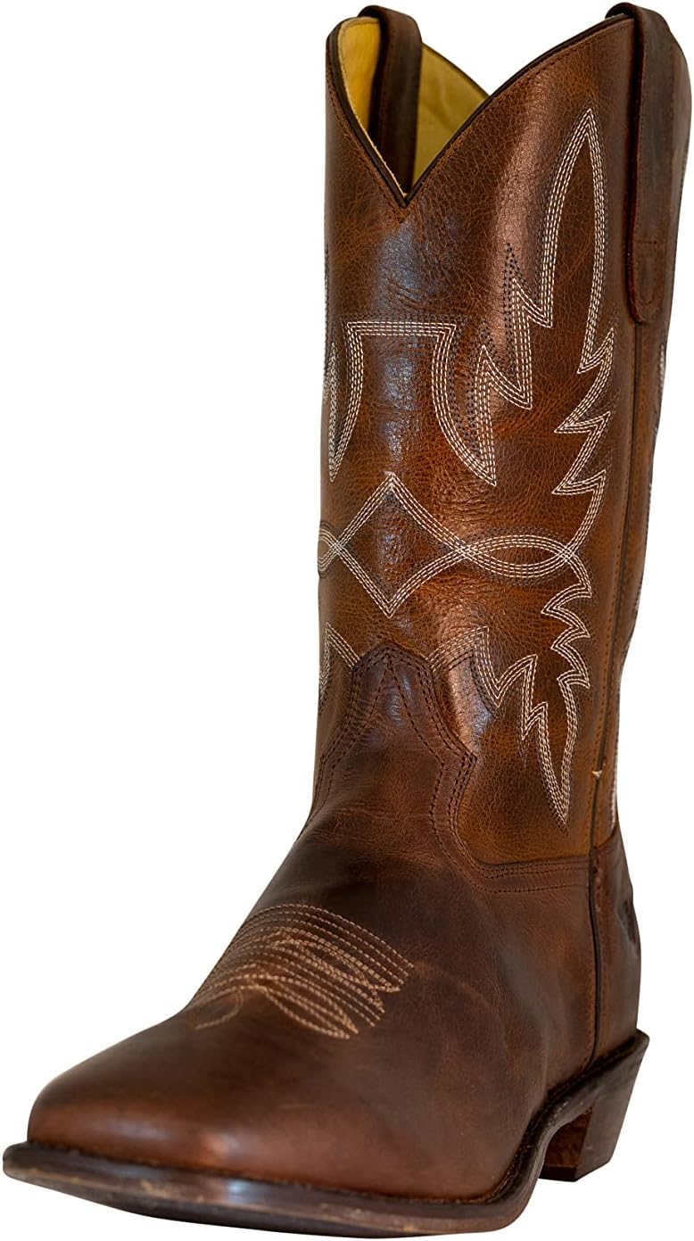 Мужские вестерн-сапоги TuffRider Old Faithful с вышивкой из кожи с широкой квадратной носовой частью, Undefined
Мужские вестерн-сапоги TuffRider Old Faithful с вышивкой из кожи с широкой квадратной носовой частью, Undefined