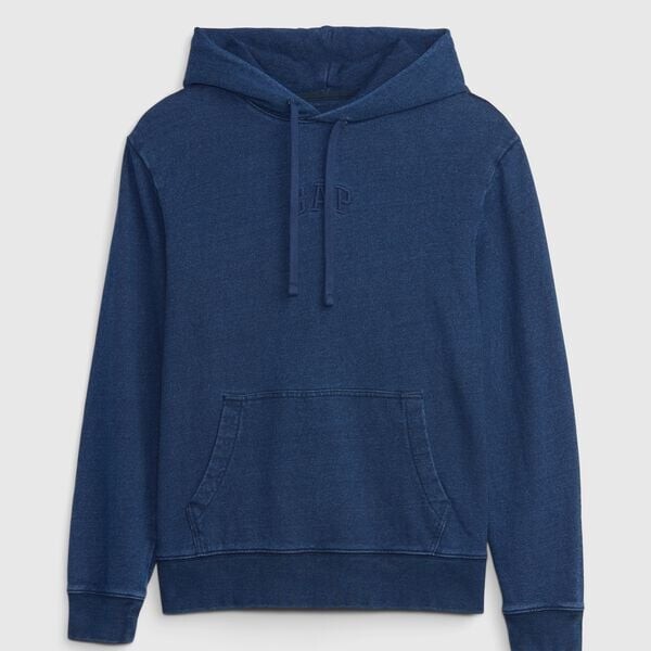 Толстовка с капюшоном и вышитым логотипом Gap, синий
Толстовка с капюшоном и вышитым логотипом Gap, синий