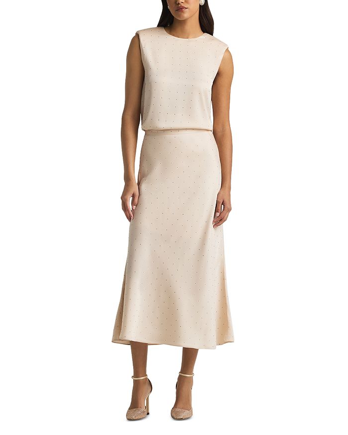 Топ без рукавов с декоративными элементами St. John, коричневый/бежевый
Топ без рукавов с декоративными элементами St. John, коричневый/бежевый