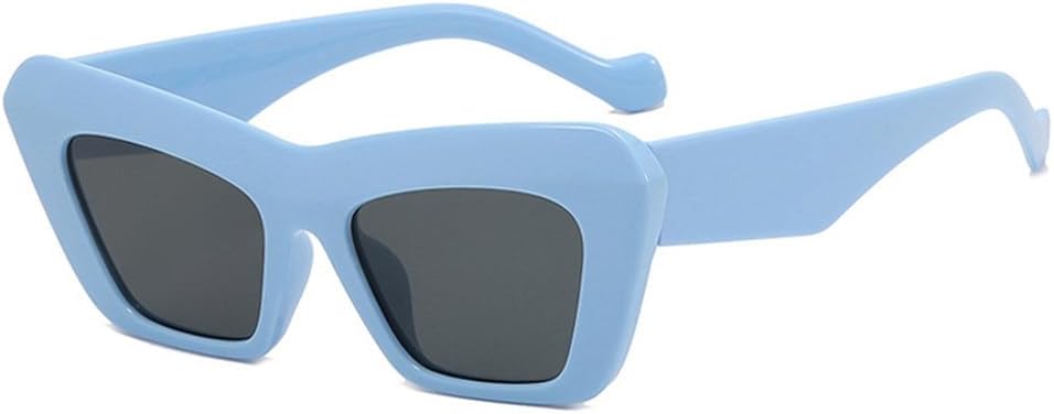 Винтажные солнцезащитные очки для женщин и мужчин, «кошачий глаз», в толстой оправе, модные женские ретро-очки для путешествий, солнцезащитные очки UV400 TKKTLLT, Blue Gray
Винтажные солнцезащитные очки для женщин и мужчин, «кошачий глаз», в толстой оправе, модные женские ретро-очки для путешествий, солнцезащитные очки UV400 TKKTLLT, Blue Gray