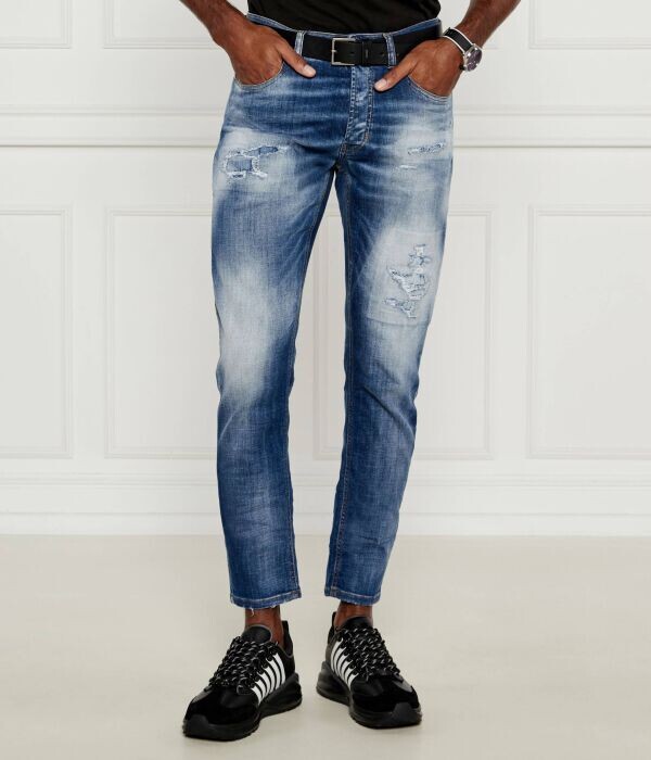 Джинсы John Richmond с эффектом потертости, синий
Джинсы John Richmond с эффектом потертости, синий