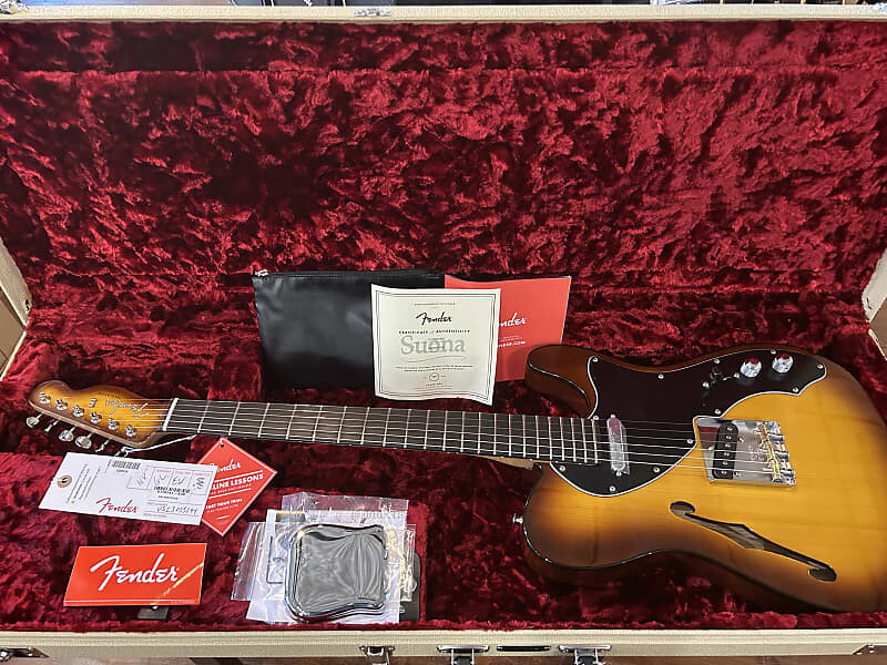 Электрогитара Fender Suona Telecaster Thinline Violin Burst #US23055294 / 6lbs. 15.3oz. 
Электрогитара Fender Suona Telecaster Thinline Violin Burst #US23055294 / 6lbs. 15.3oz.