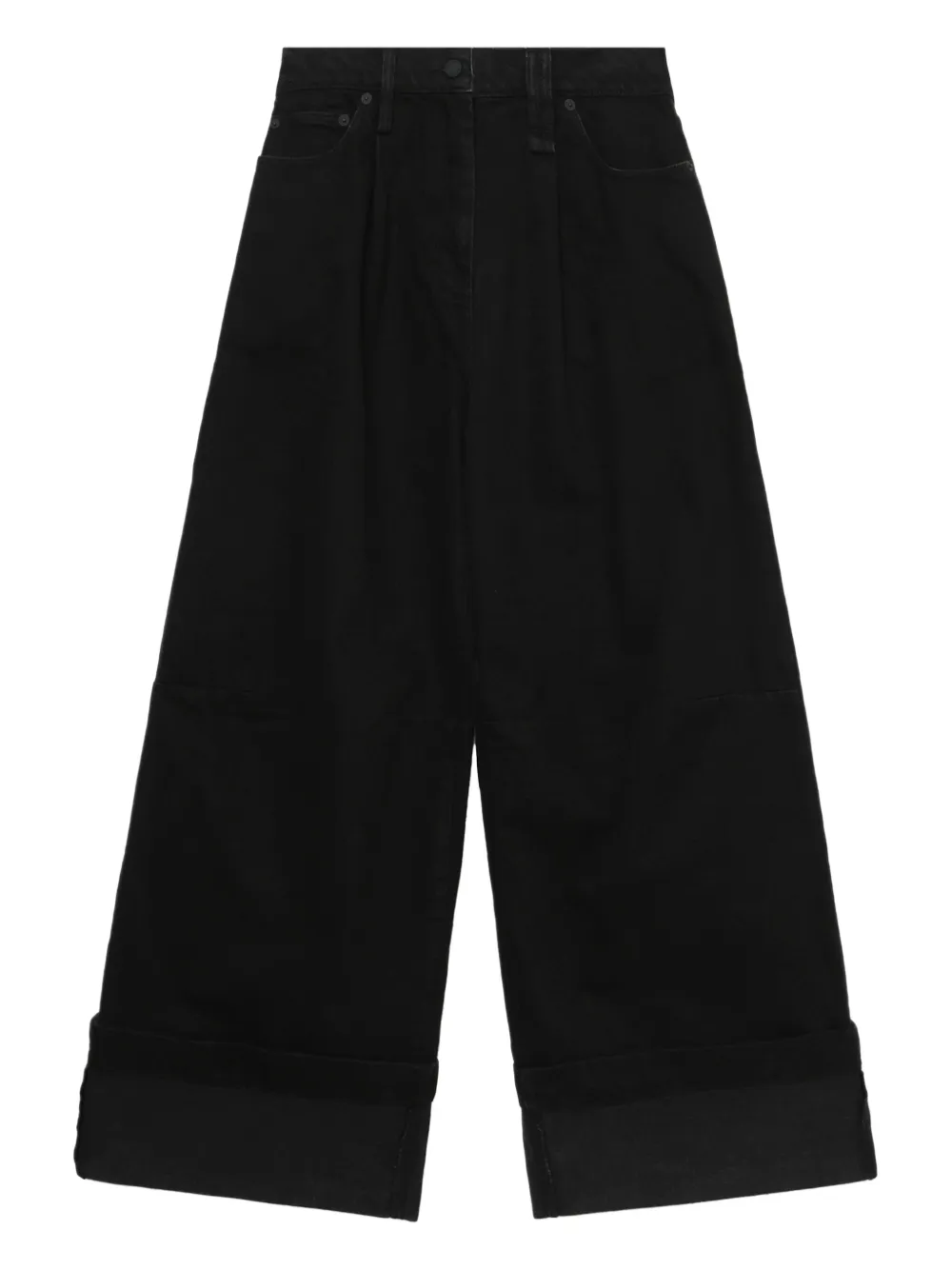 Широкие джинсы Simone Rocha, черный
Широкие джинсы Simone Rocha, черный