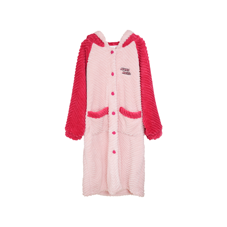 Disney Майки серии Minnie пижамный халат для женщин розовый
Disney Майки серии Minnie пижамный халат для женщин розовый