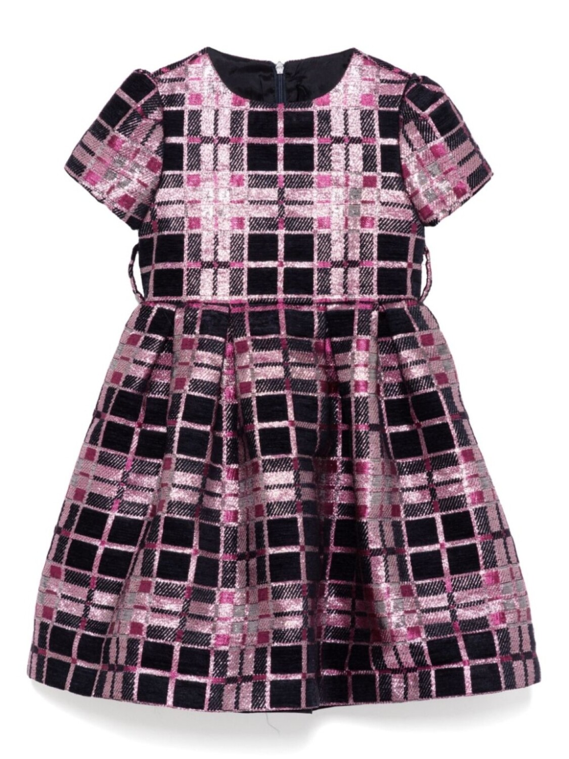 Клетчатое платье Il Gufo, розовый
Клетчатое платье Il Gufo, розовый