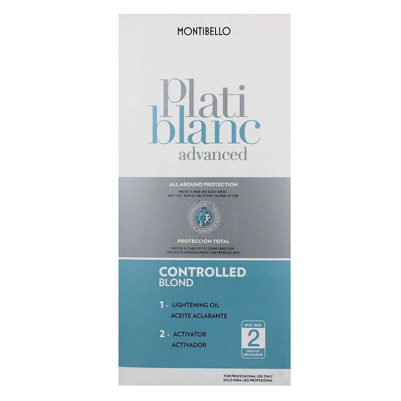 Montibello Montibello Platiblanc Advanced Controlled Blonde (200+400)
Montibello Montibello Platiblanc Advanced Controlled Blonde (200+400)