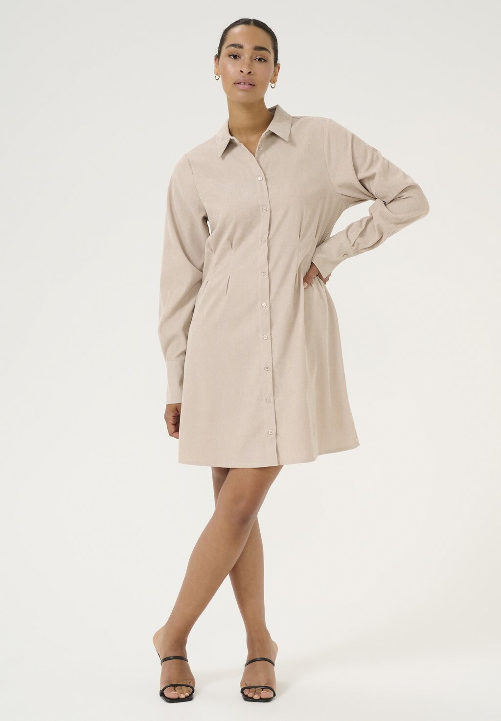 Платье-рубашка Kaffe, серый
Платье-рубашка Kaffe, серый