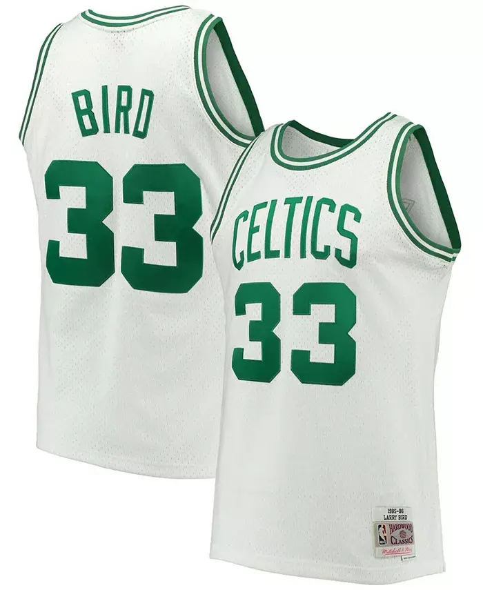 Мужская баскетбольная майка Larry Bird Boston Celtics 1985-86 Hardwood Classics Swingman белого цвета Mitchell & Ness
Мужская баскетбольная майка Larry Bird Boston Celtics 1985-86 Hardwood Classics Swingman белого цвета Mitchell & Ness