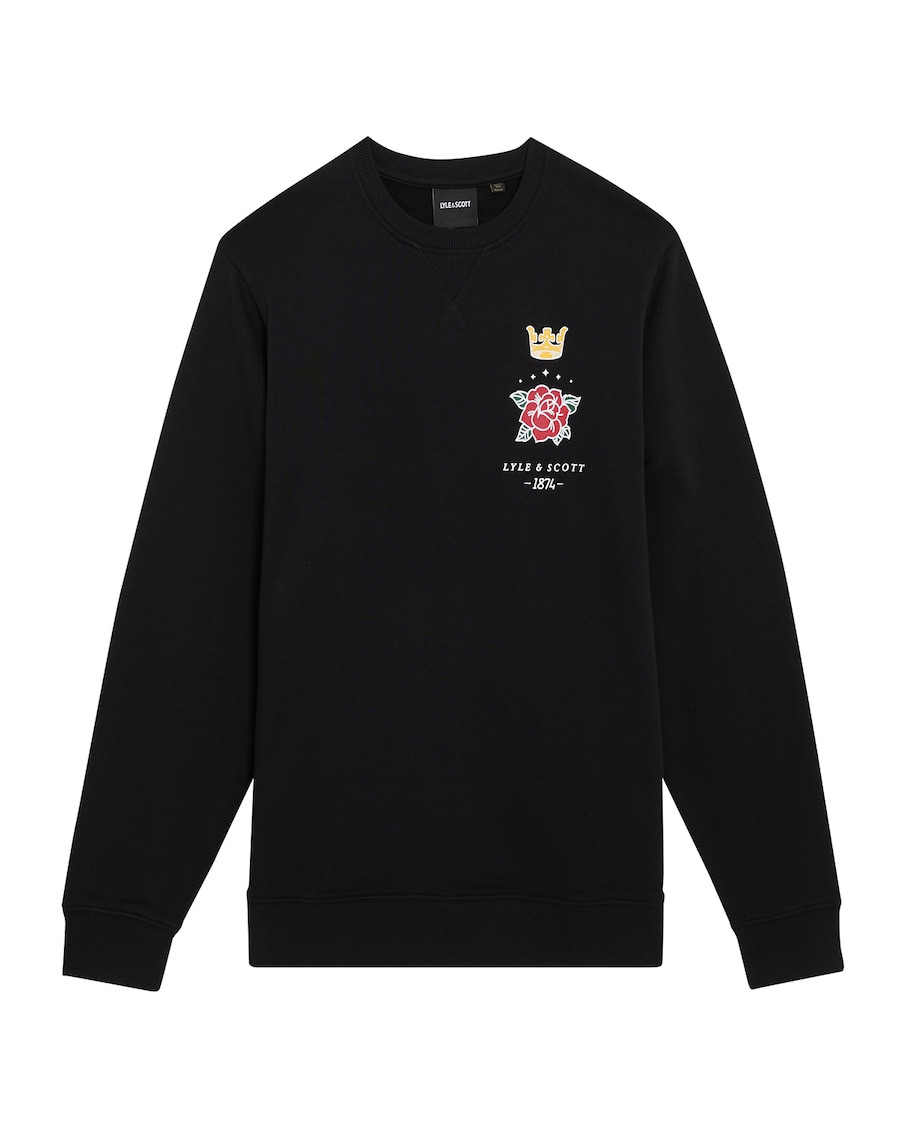Толстовка Lyle & Scott Rose and Crown, черный
Толстовка Lyle & Scott Rose and Crown, черный