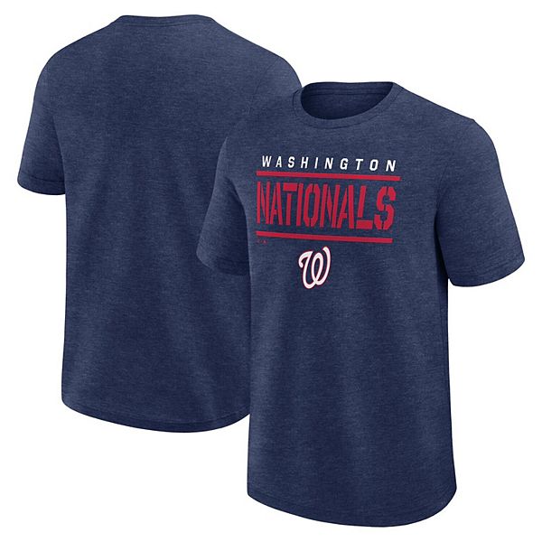 Мужская футболка heather navy washington nationals top notch Fanatics
Мужская футболка heather navy washington nationals top notch Fanatics