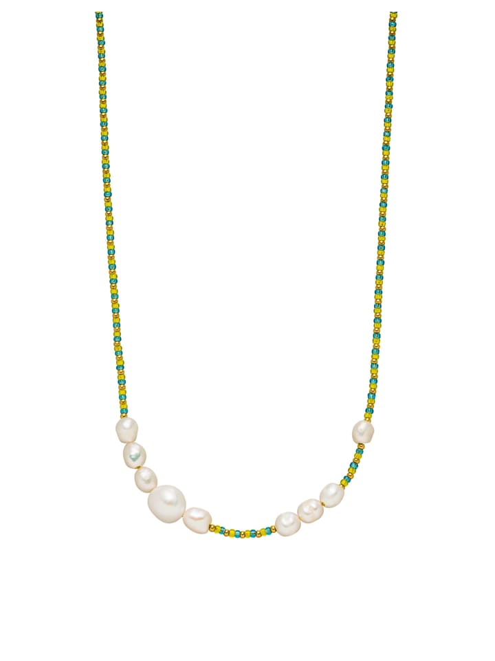 PURELEI Изящное жемчужное колье, 35 см, в золотом исполнении
PURELEI Изящное жемчужное колье, 35 см, в золотом исполнении