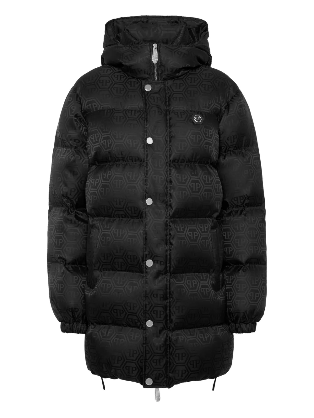 Пальто с монограммой Philipp Plein, черный
Пальто с монограммой Philipp Plein, черный