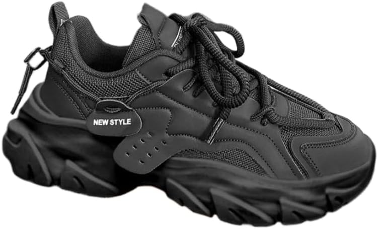 Мужские кроссовки на платформе Elevate Style - дышащие с шнуровкой, для учебы и активного отдыха, комфорт на все сезоны Hoalox, черный
Мужские кроссовки на платформе Elevate Style - дышащие с шнуровкой, для учебы и активного отдыха, комфорт на все сезоны Hoalox, черный