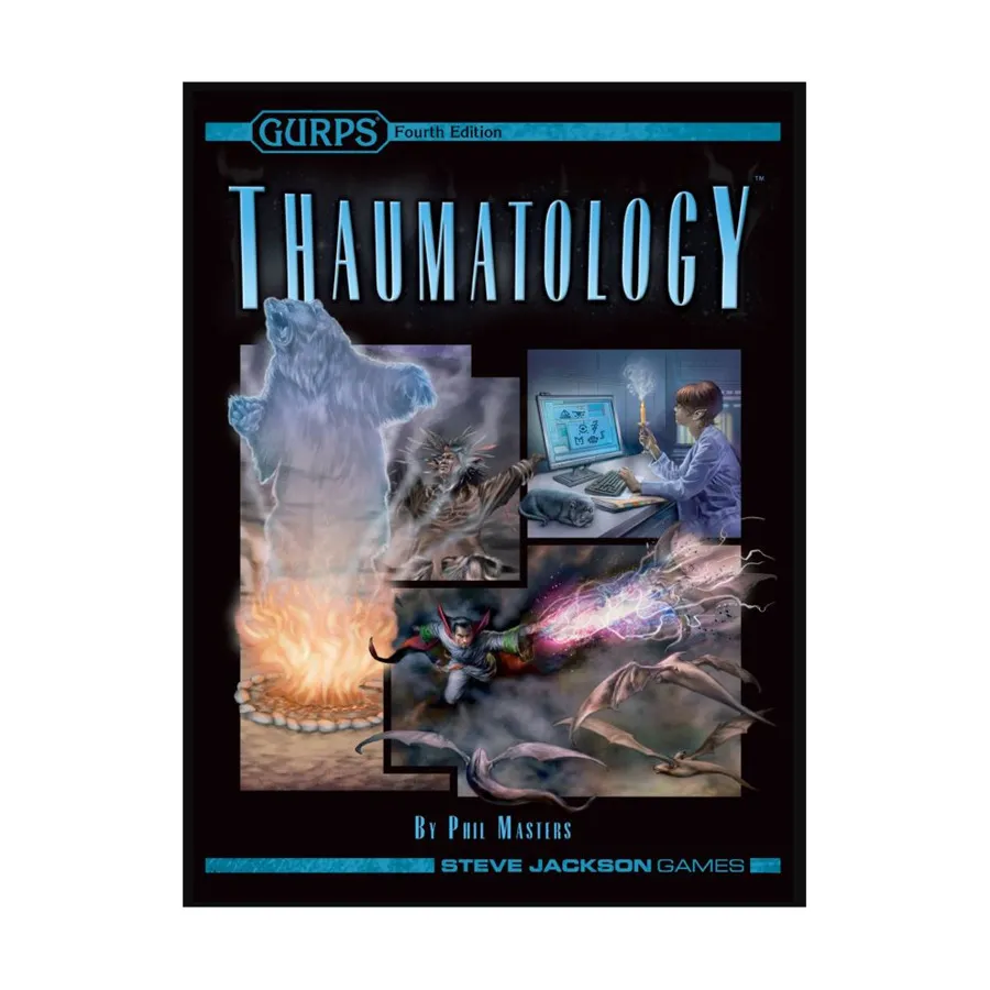 Thaumatology (POD, Black & White), GURPS (4th Edition) - Genre Toolkits & Fictional Settings, мягкая обложка
Thaumatology (POD, Black & White), GURPS (4th Edition) - Genre Toolkits & Fictional Settings, мягкая обложка