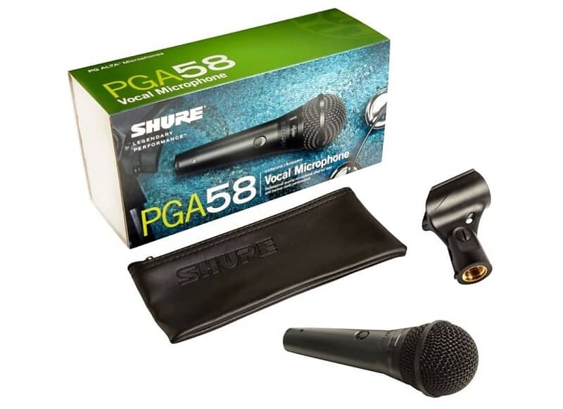 Динамический микрофон Shure PGA58-LC
Динамический микрофон Shure PGA58-LC