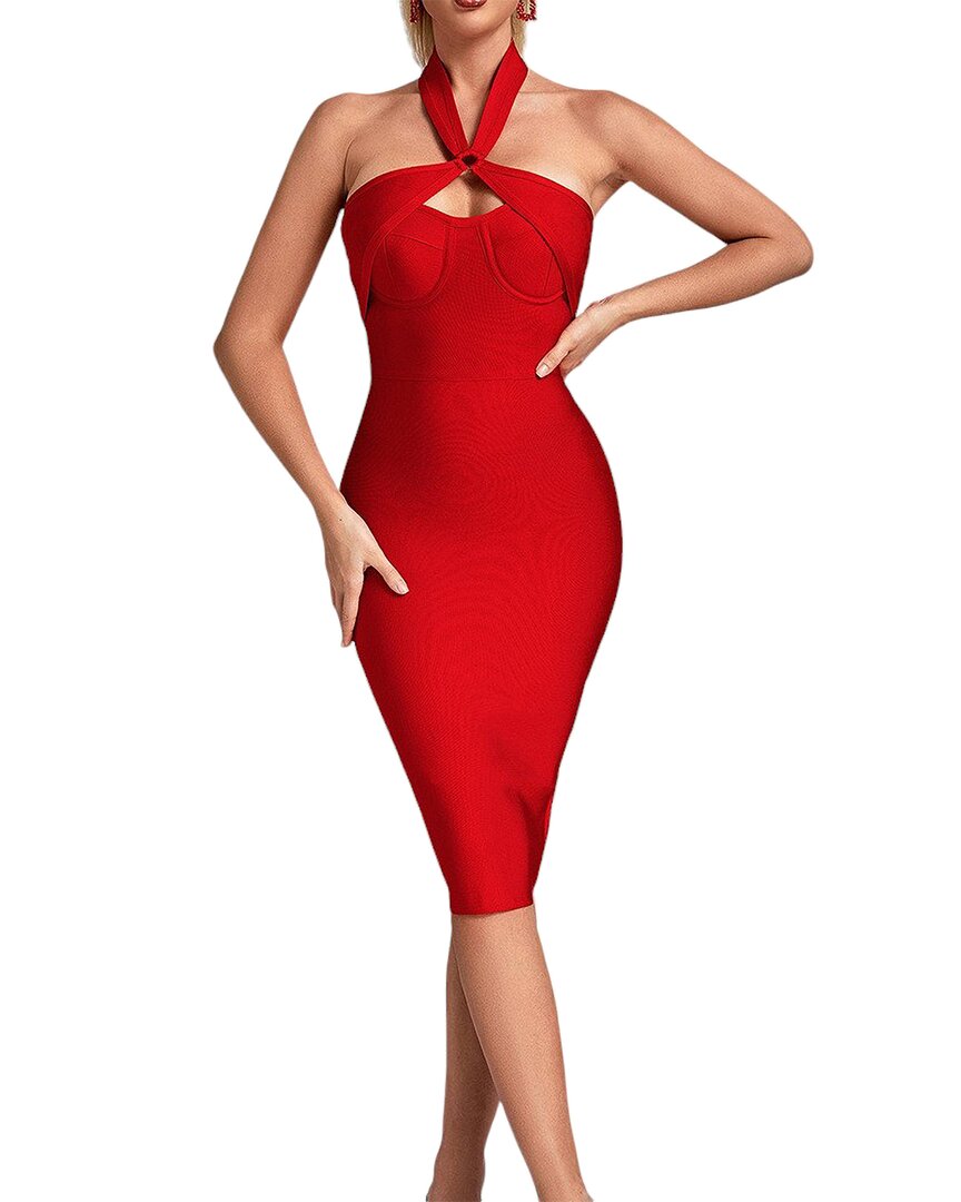 Платье миди Amanda Royal, красный
Платье миди Amanda Royal, красный