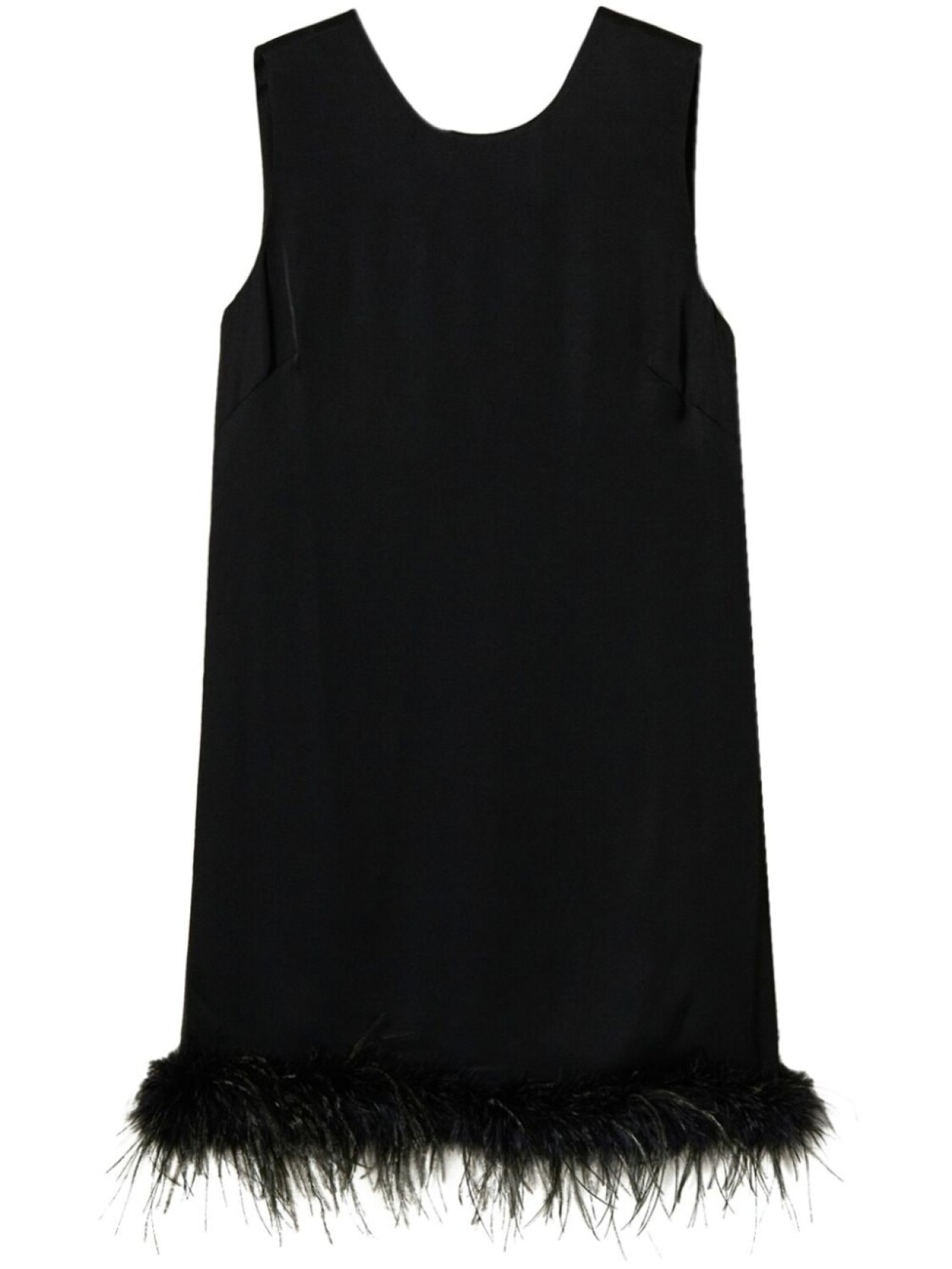 Атласное мини-платье TWINSET с отделкой из перьев, черный
Атласное мини-платье TWINSET с отделкой из перьев, черный