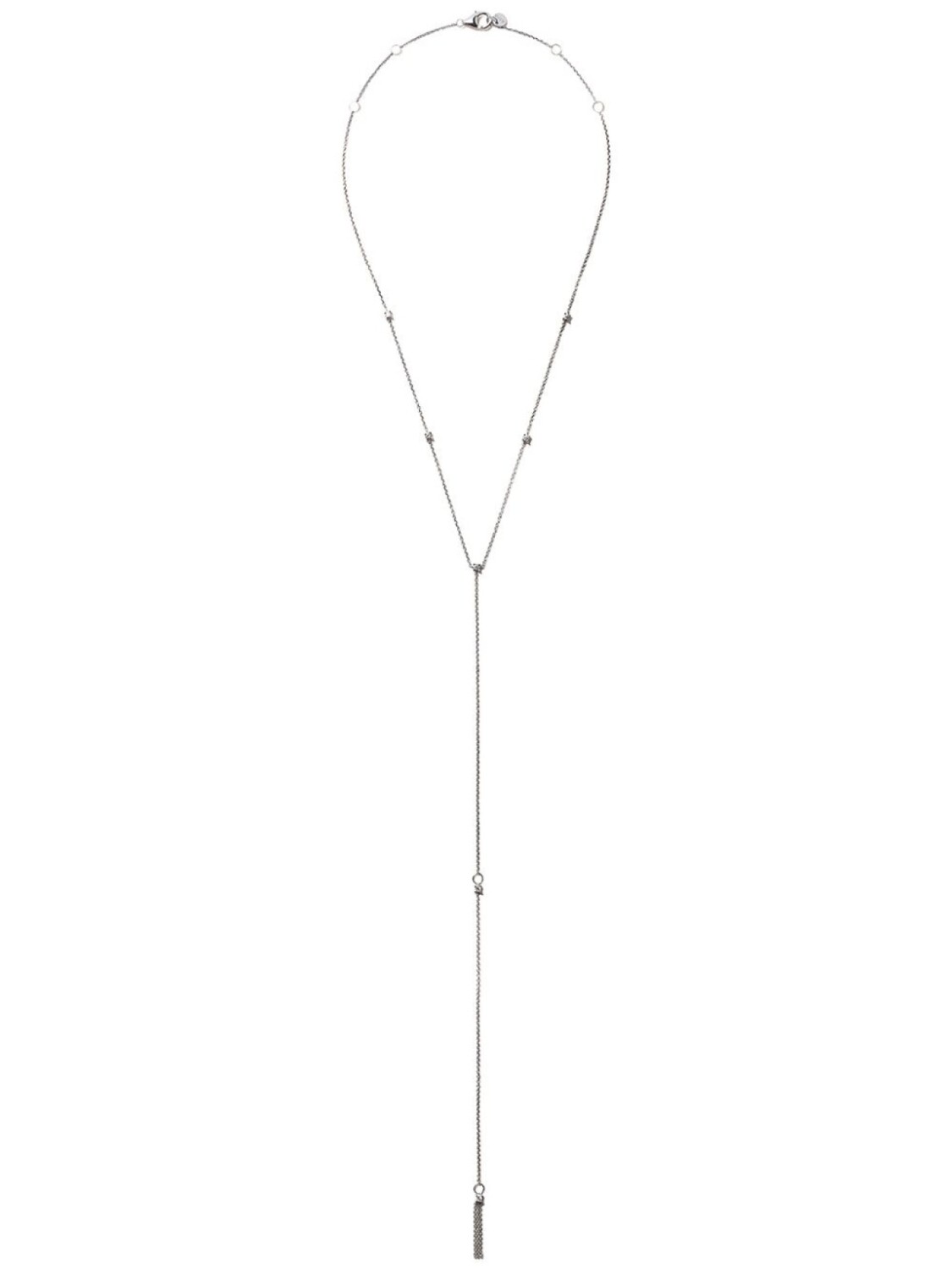 Колье Mala из белого золота с бриллиантами ALINKA, серебряный
Колье Mala из белого золота с бриллиантами ALINKA, серебряный