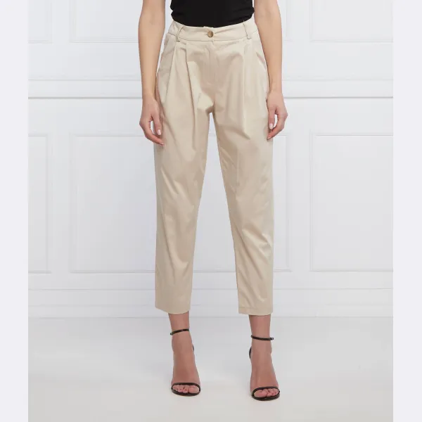 Брюки-Мантики приталенного кроя-морковки высокая талия Silvian Heach, желтый
Брюки-Мантики приталенного кроя-морковки высокая талия Silvian Heach, желтый