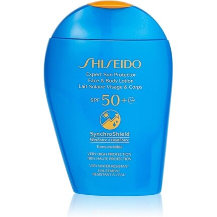 Expert Солнцезащитный лосьон для лица и тела Spf50+, 150 мл, Shiseido
Expert Солнцезащитный лосьон для лица и тела Spf50+, 150 мл, Shiseido