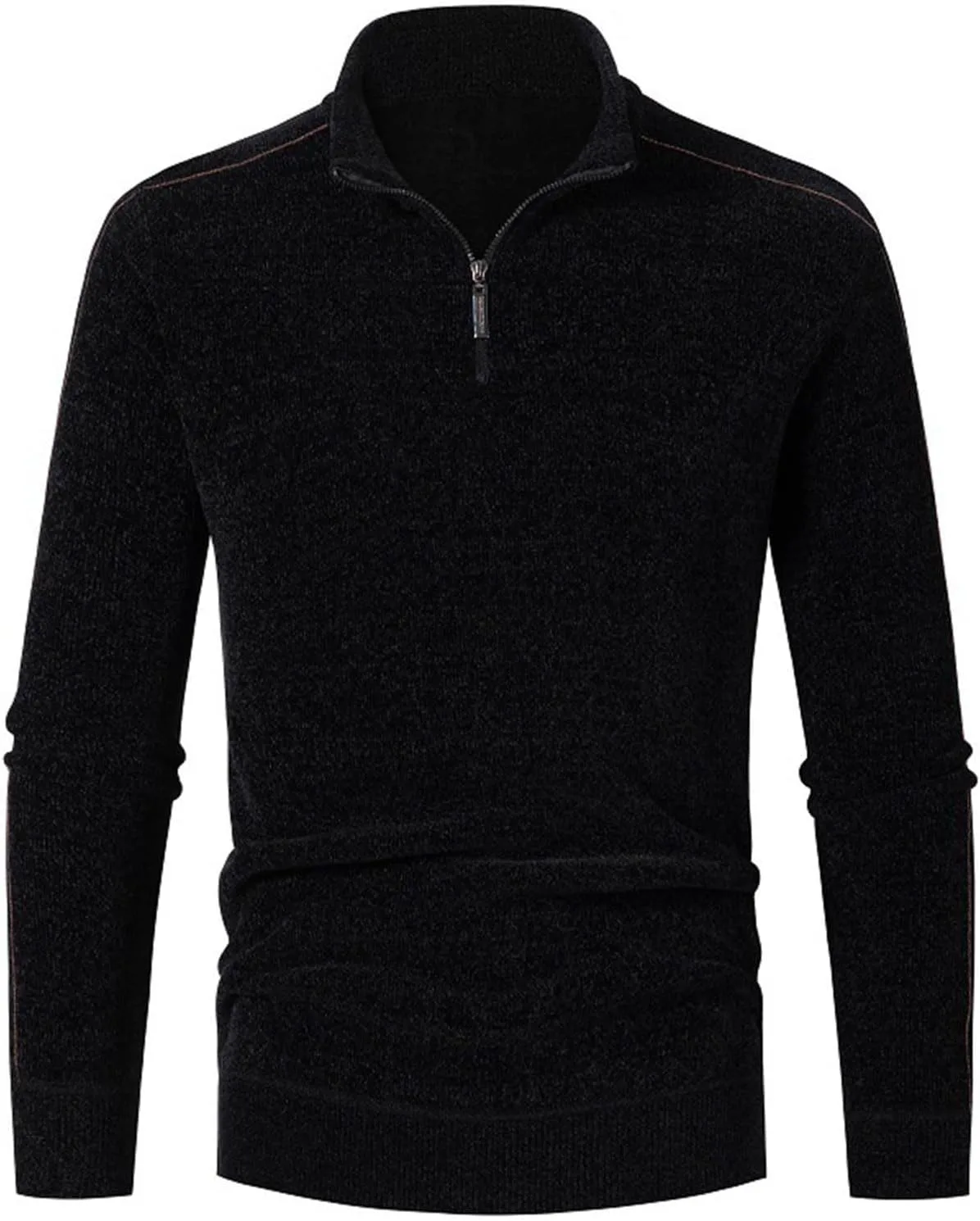 Мужской свитер с четвертью молнии Slim Fit
Мужской свитер с четвертью молнии Slim Fit