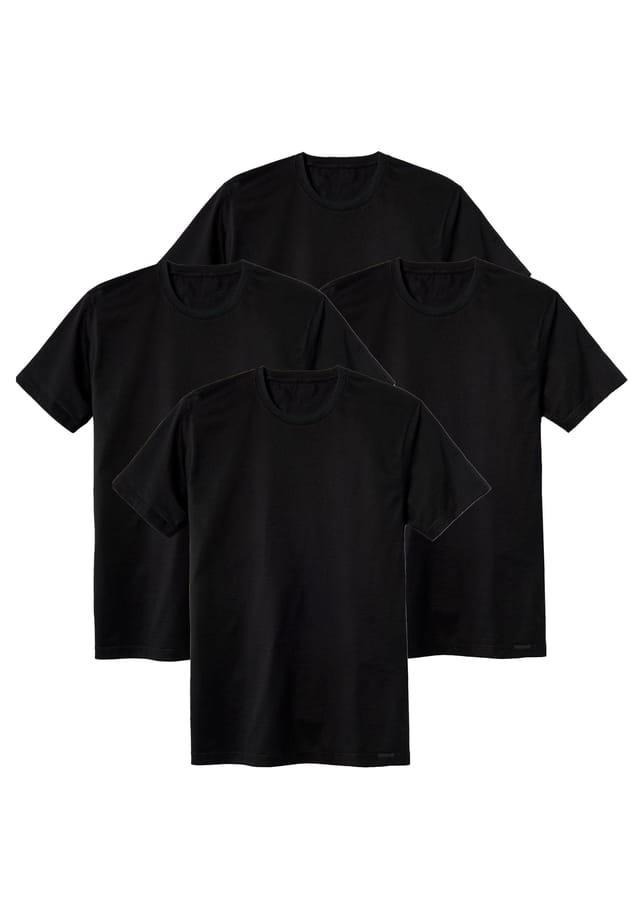 Футболка в упаковке 4 шт. - натуральный джерси с V-образным вырезом Calida, черный
Футболка в упаковке 4 шт. - натуральный джерси с V-образным вырезом Calida, черный